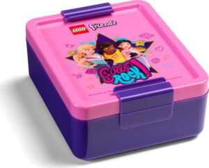 Plastová krabička na svačinu LEGO® Friends Girls Rock