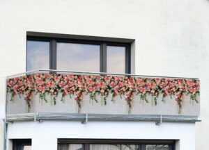 Balkonová zástěna 500x85 cm Roses - Maximex