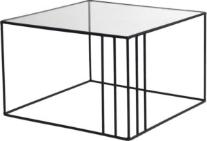 Černý konferenční stolek 55x55 cm Outline – Neostill