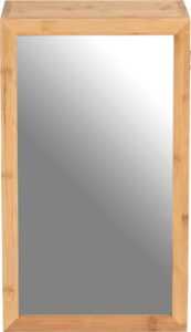 Koupelnová skříňka z bambusového dřeva se zrcadlem Wenko Bambusa